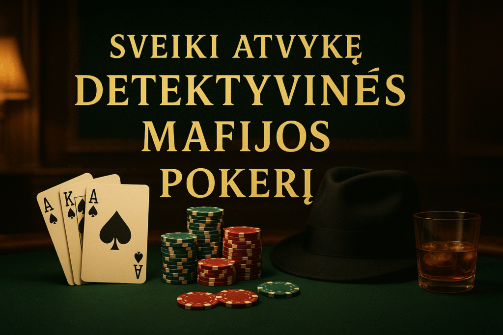 POKERIO ŽAIDIMAS